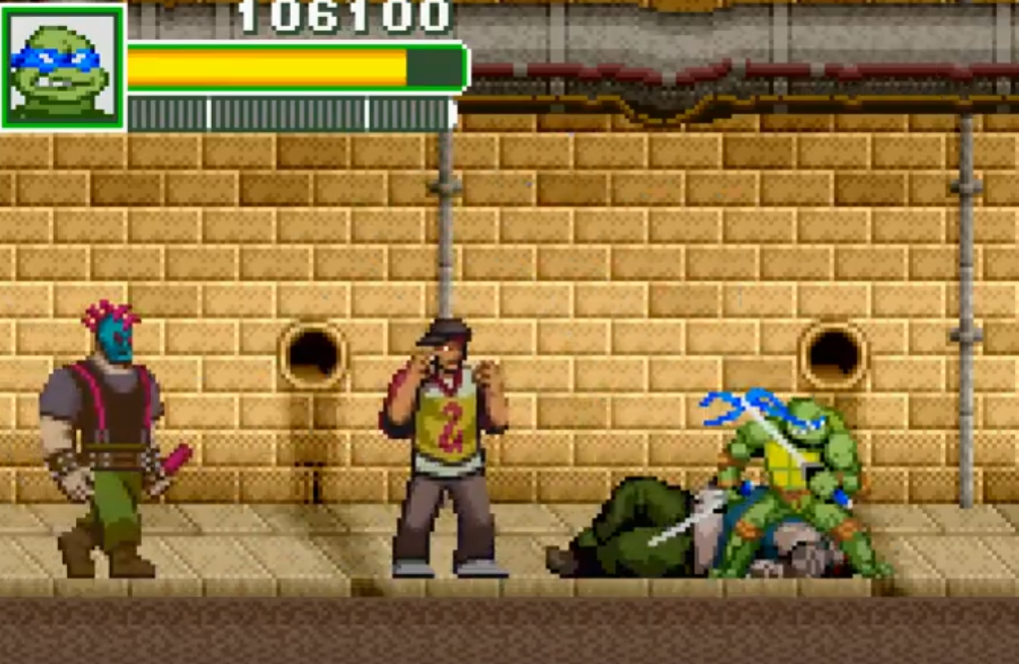 Teenage Mutant Ninja Turtles (2003) GBA