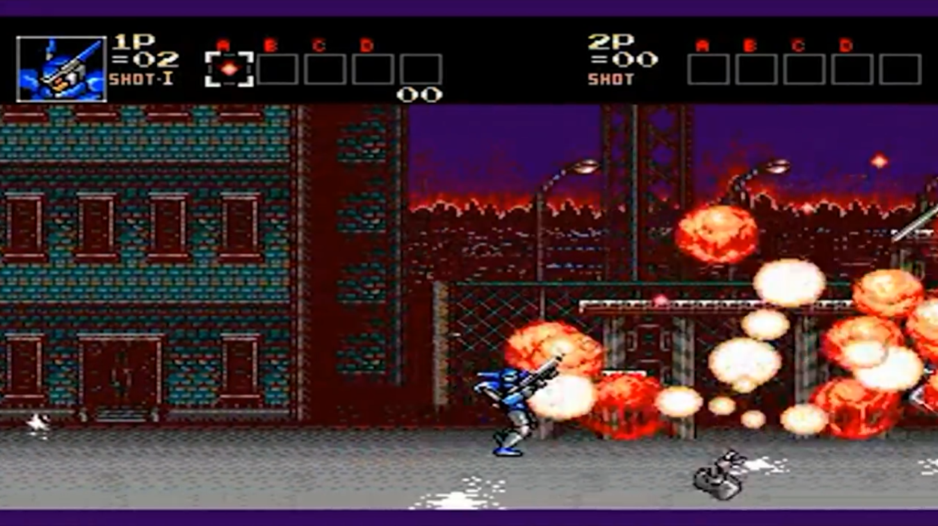 Probotector Sega
