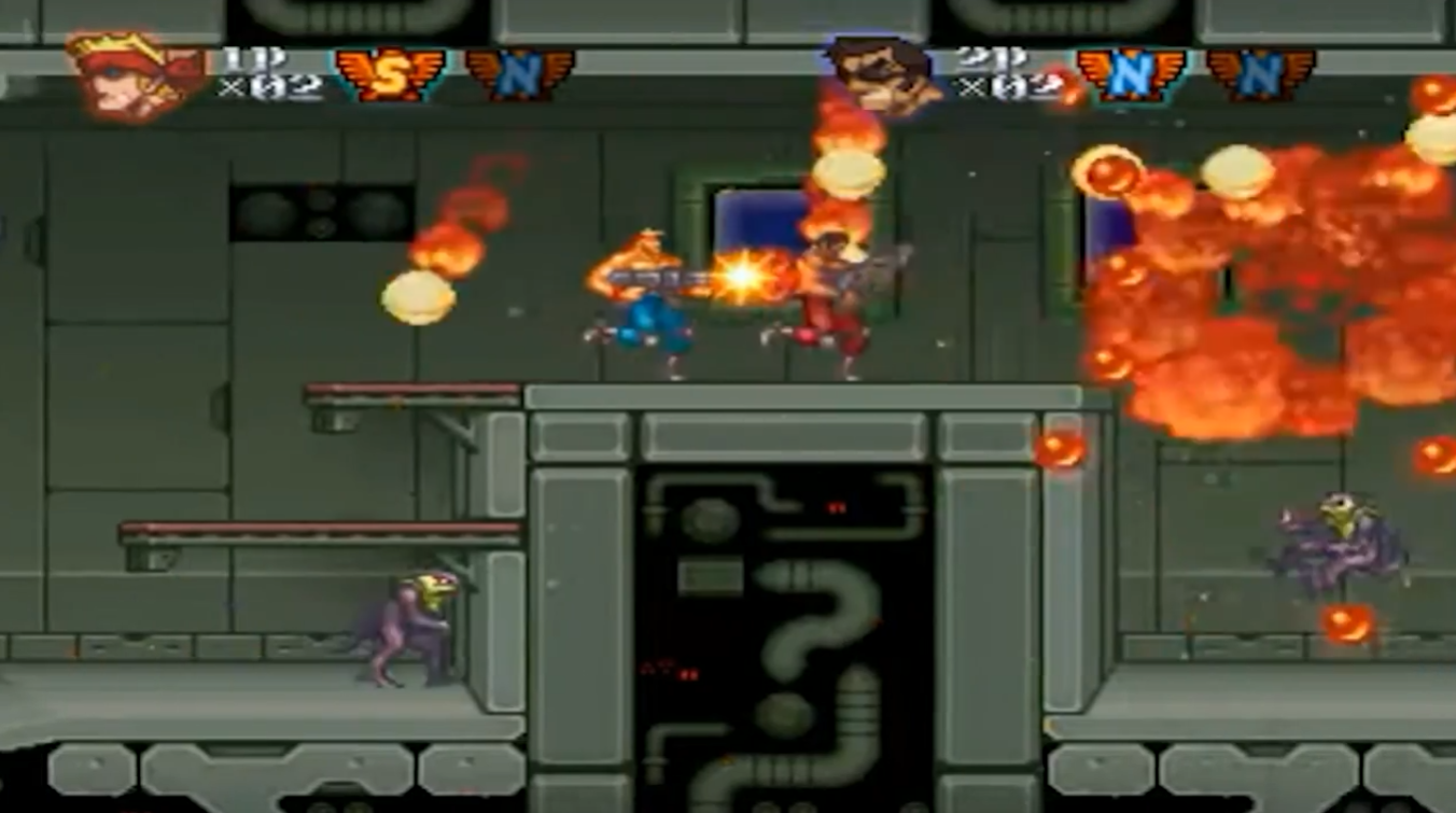 Contra ReBirth Wii
