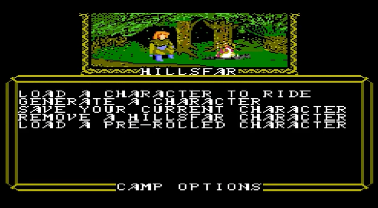 Dungeons and Dragons Nes
