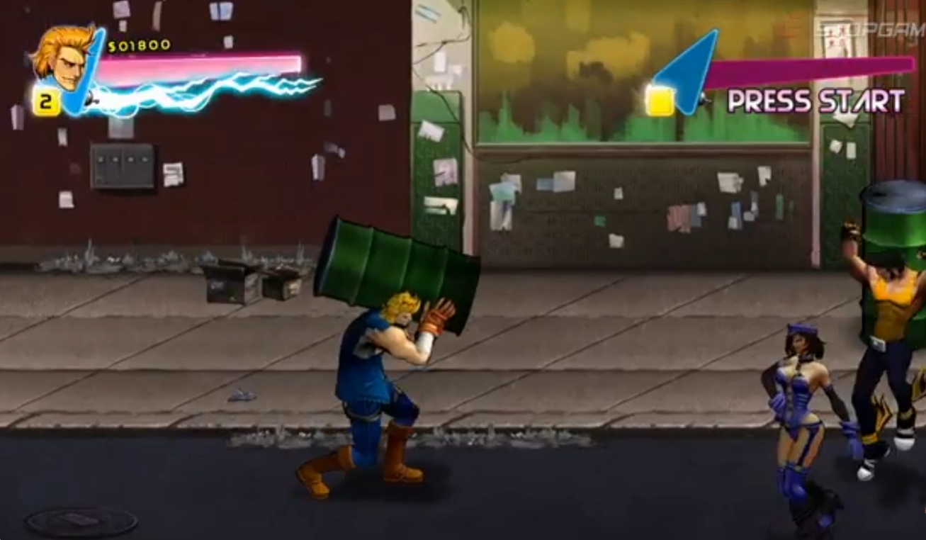 Double Dragon Neon