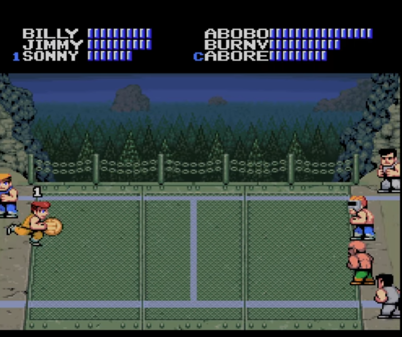Double Dragon dodgeball