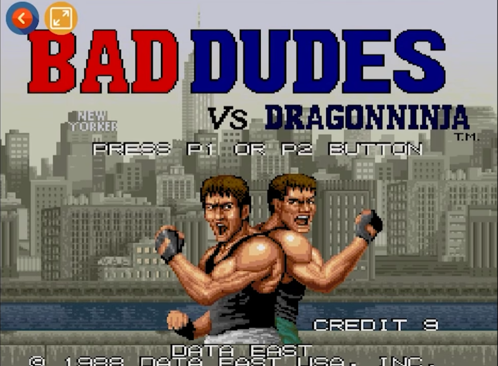 Bad Dudes игра